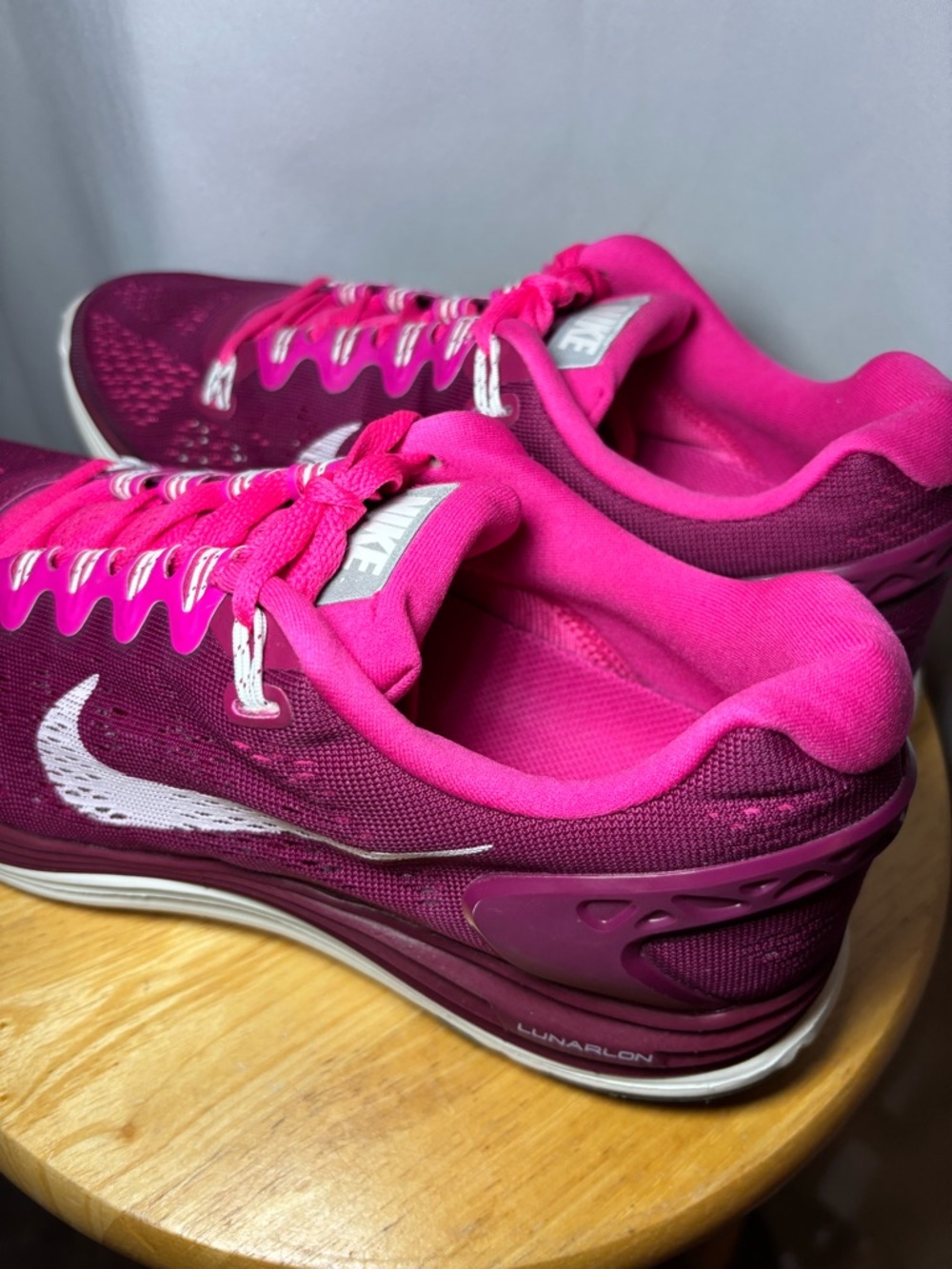 Nike Lunarglide 5 Running Shoes Women’s 9 (Fits 8) Pink Athletic Sneakers NWOT - Picture 8 of 8